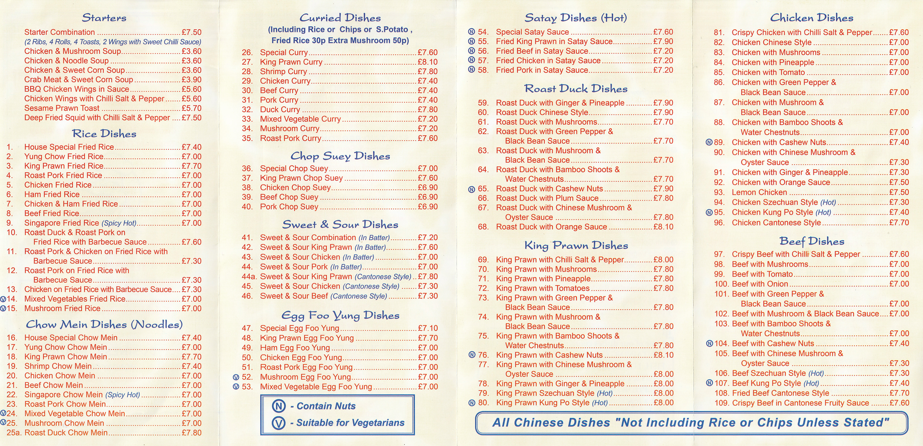 Menu Page 2